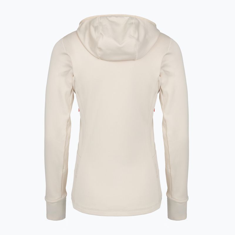 Trekking Sweatshirt Hoodie Damen Salewa Puez PL Hooded oatmeal 2