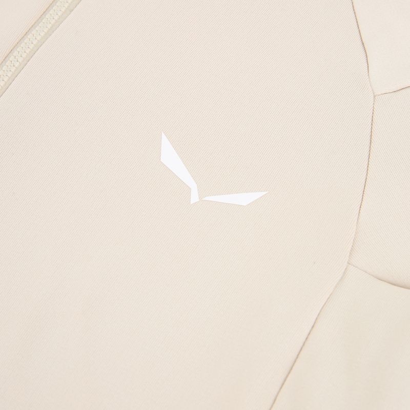 Trekking Sweatshirt Hoodie Damen Salewa Puez PL Hooded oatmeal 3
