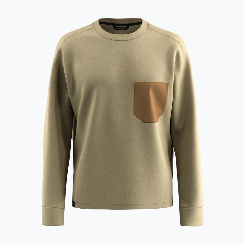 Herrenpullover Salewa Fanes Dry Pullover Quicksand 7