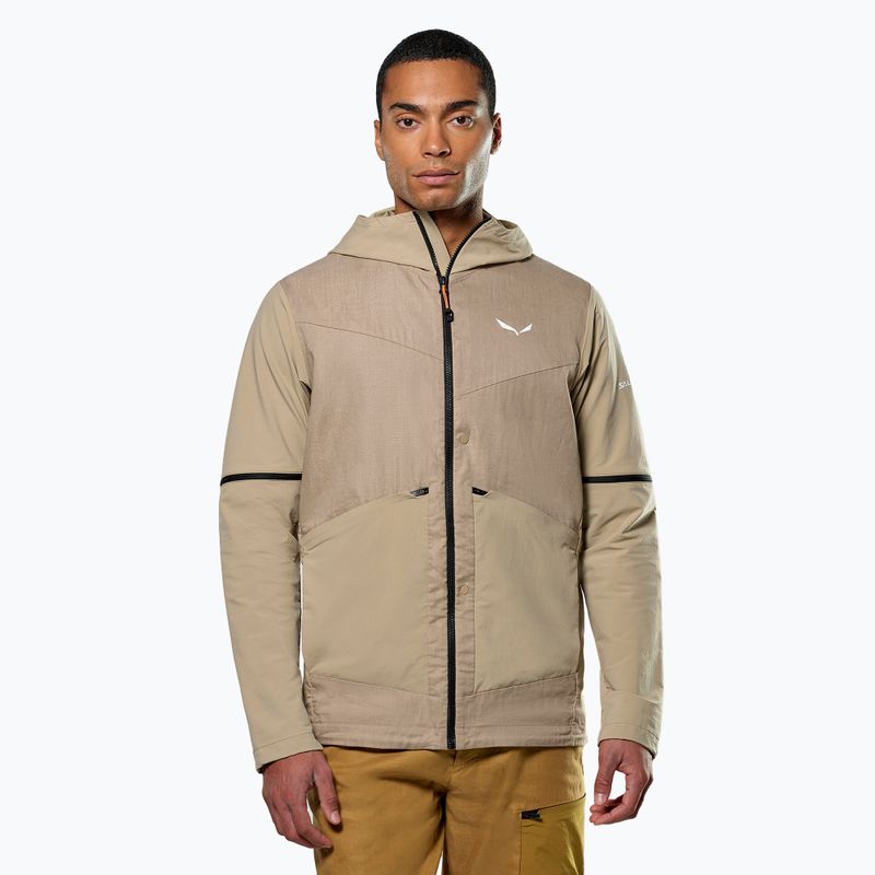 Softshell Jacke Herren Salewa Puez Hemp Dst 2/1 Hyb quicksand