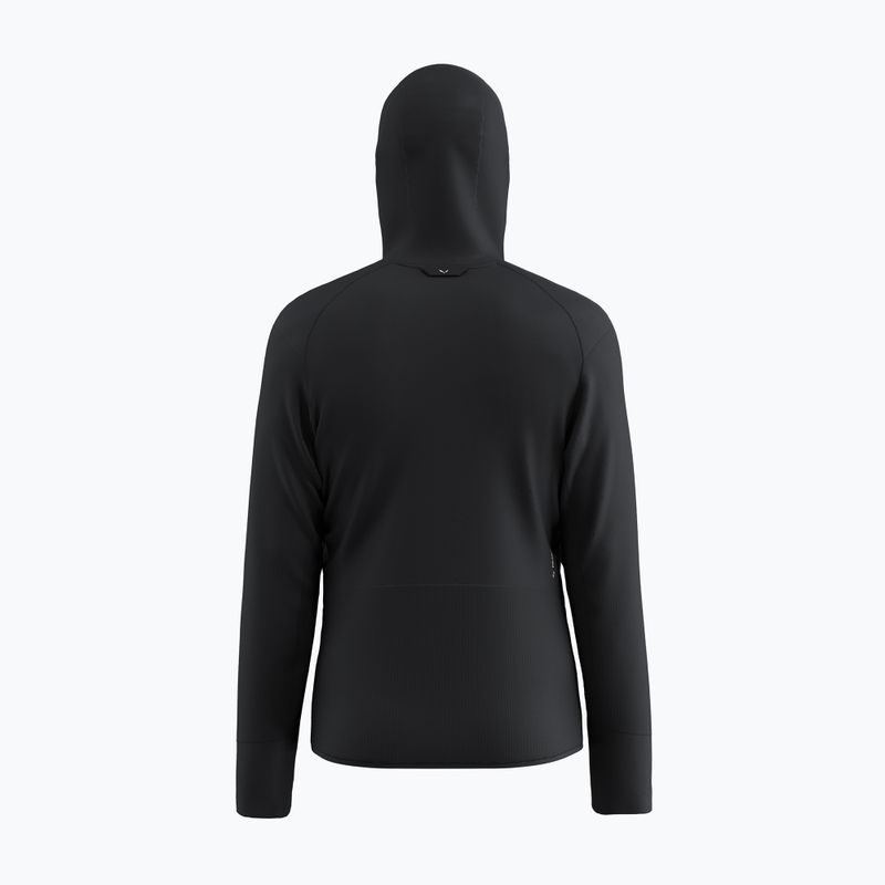 Salewa Herren-Trekking-Sweatshirt Puez Waffle Hyb PL HD schwarz out 7
