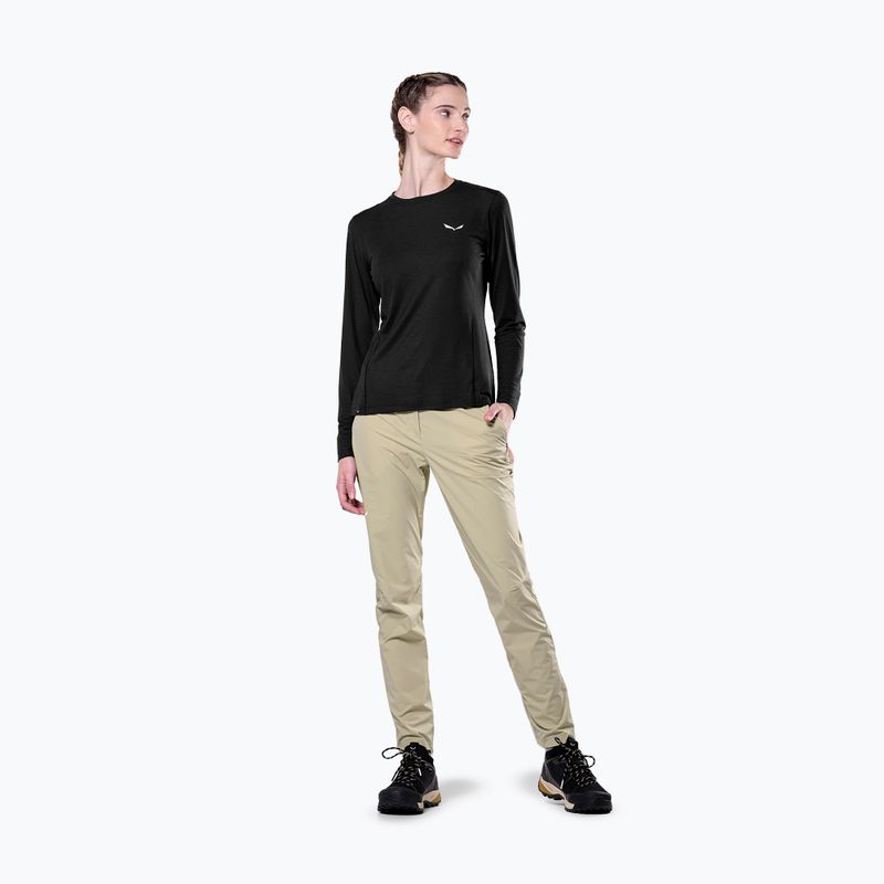 Trekking Longsleeve Damen SaLinks Puez Dry black out 2