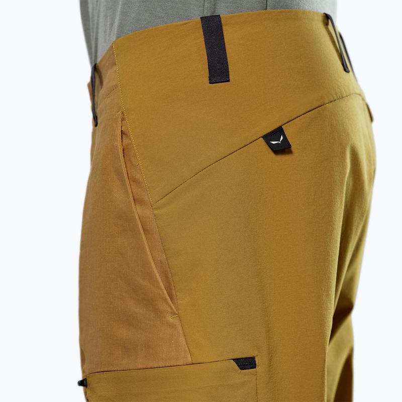 Herren-Trekkinghose Salewa Puez Hemp/Dst 2/1 goldbraun 5