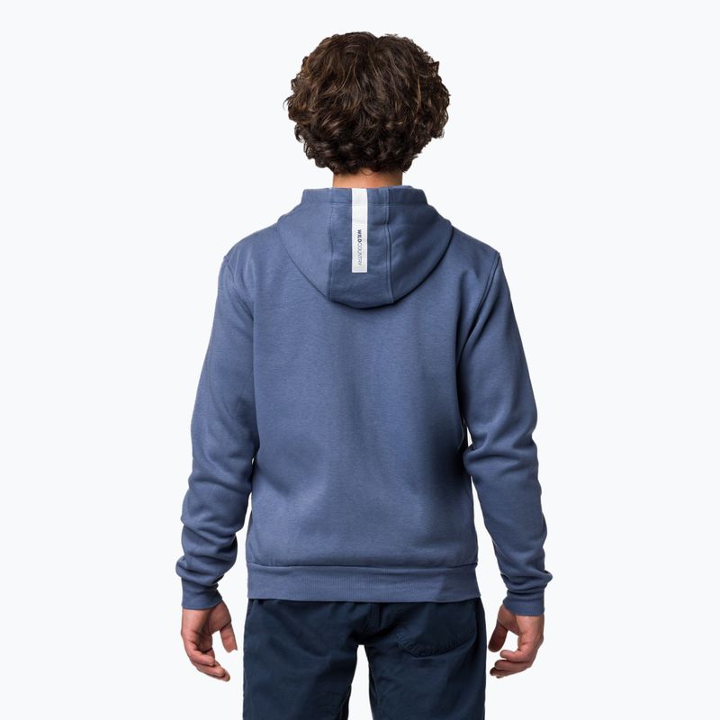 Herren Hoodie Sweatshirt Wild Country Flow 3 ceuse blue 2