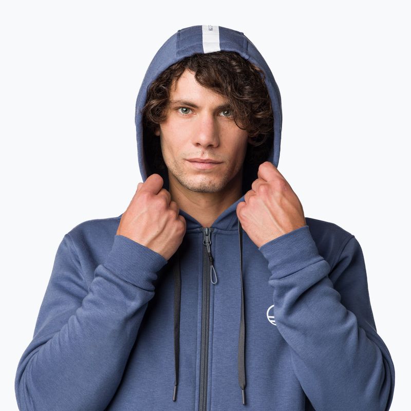 Herren Hoodie Sweatshirt Wild Country Flow 3 ceuse blue 3