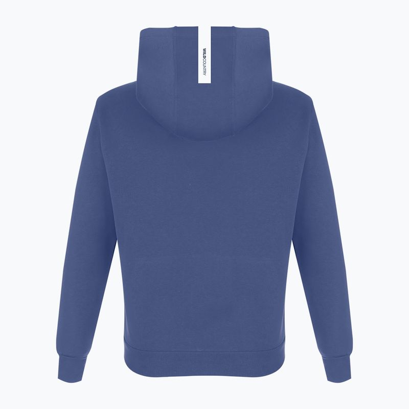 Herren Hoodie Sweatshirt Wild Country Flow 3 ceuse blue 5