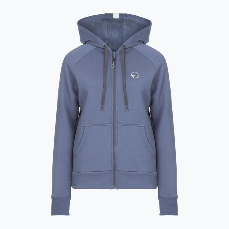 Damen Hoodie Sweatshirt Wild Country Flow 3 ceuse blue