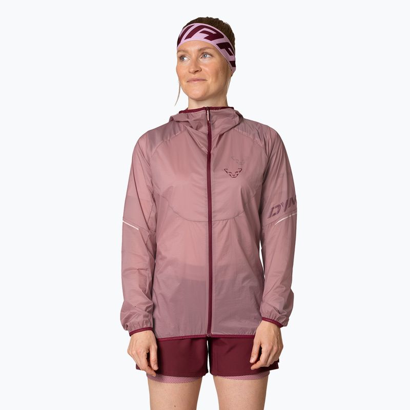 DYNAFIT Damen Laufjacke Vert Wind 72 mokarosa