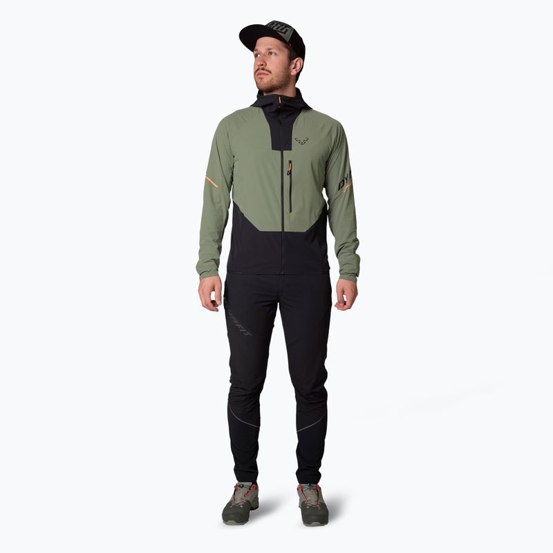 Herren DYNAFIT Traverse Dynastretch Salbei Windjacke 2