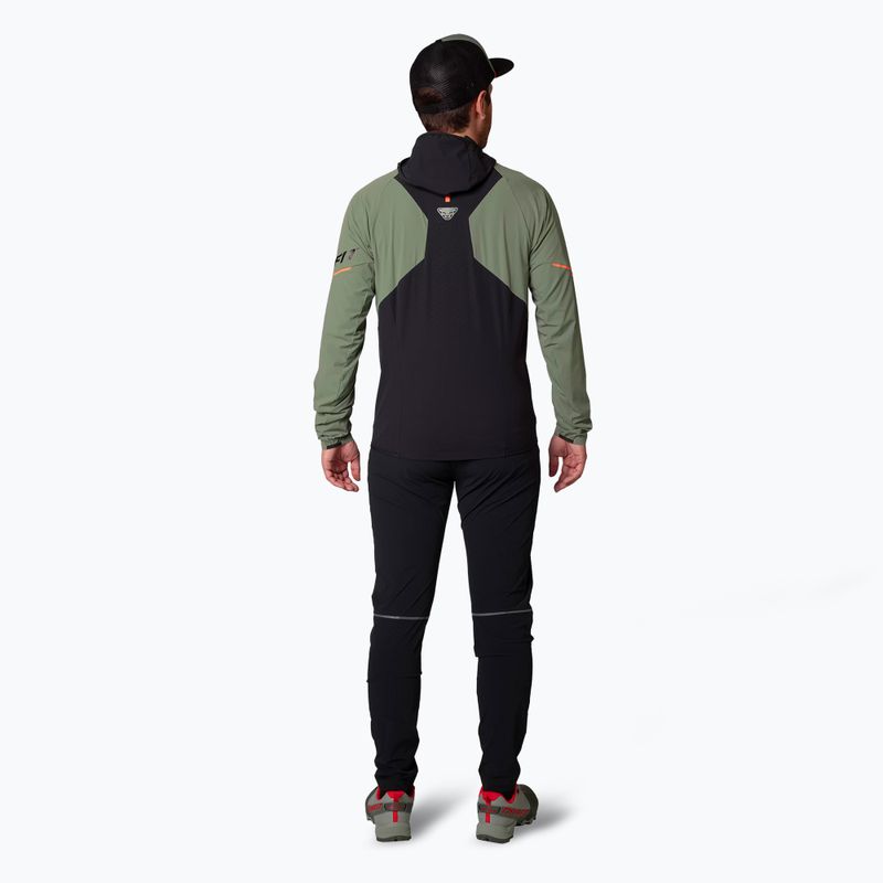 Herren DYNAFIT Traverse Dynastretch Salbei Windjacke 3