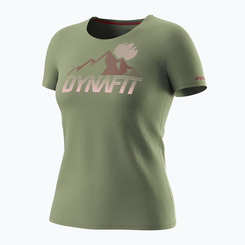 DYNAFIT Damen Trekking-T-Shirt Transalper Graphic SS Salbei 3