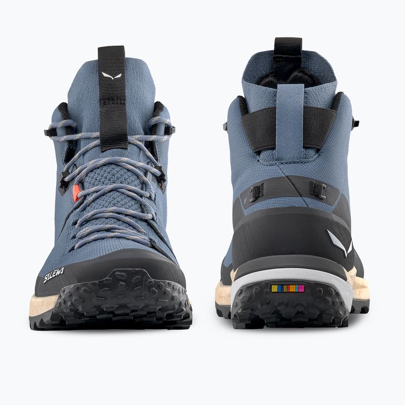 Wanderschuhe Herren Salewa Puez Knit Mid Ptx java blue / black 3