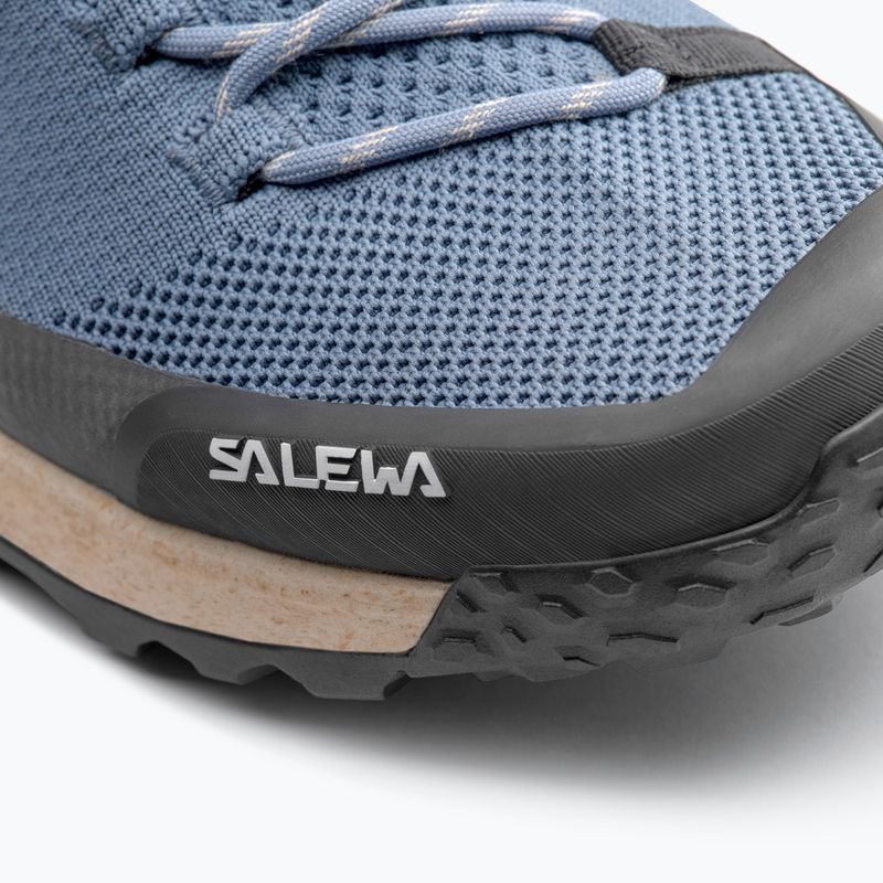 Wanderschuhe Herren Salewa Puez Knit Mid Ptx java blue / black 6