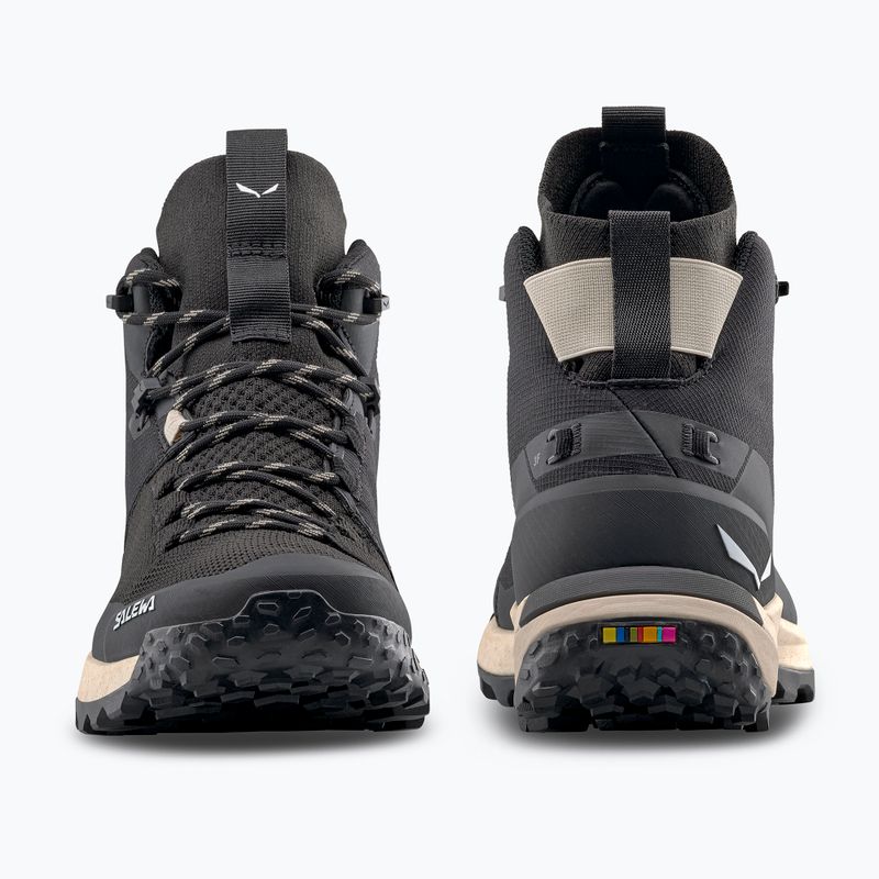 Wanderschuhe Damen Salewa Puez Knit Mid Ptx black / black 3