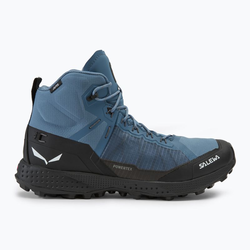 Herren-Trekkingstiefel Salewa Pedroc Pro Mid Ptx java blau/schwarz 2