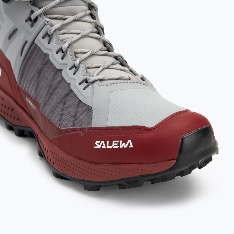 Damen-Trekkingstiefel Salewa Pedroc Pro Mid Ptx alloy/syrah 7