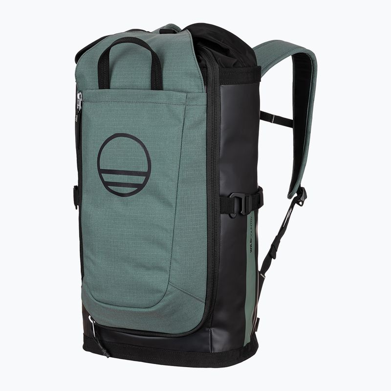 Kletter Rucksack Wild Country Crag Hauler 25 l black/marsh