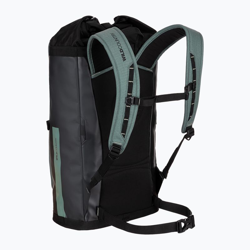 Kletter Rucksack Wild Country Crag Hauler 25 l black/marsh 2