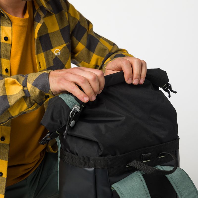 Kletter Rucksack Wild Country Crag Hauler 25 l black/marsh 9