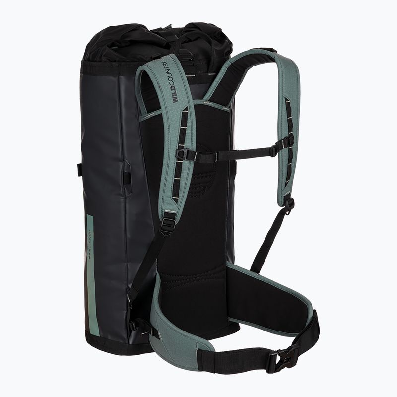 Kletter Rucksack Wild Country Crag Hauler 40 l black/marsh 2