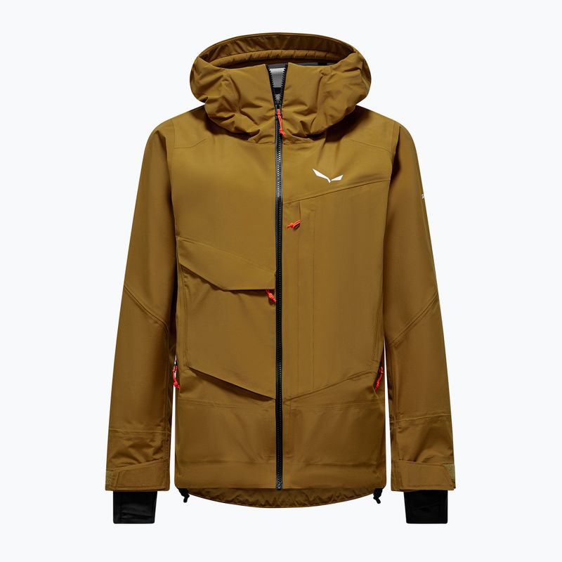 Salewa Damenjacke Sella Free 3L Ptx goldbraun 7