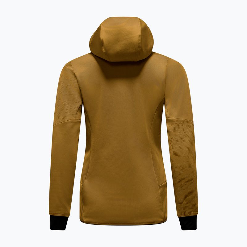 Trekking Sweatshirt Hoodie Damen Salewa Sella Crevasse Hd golden brown 2