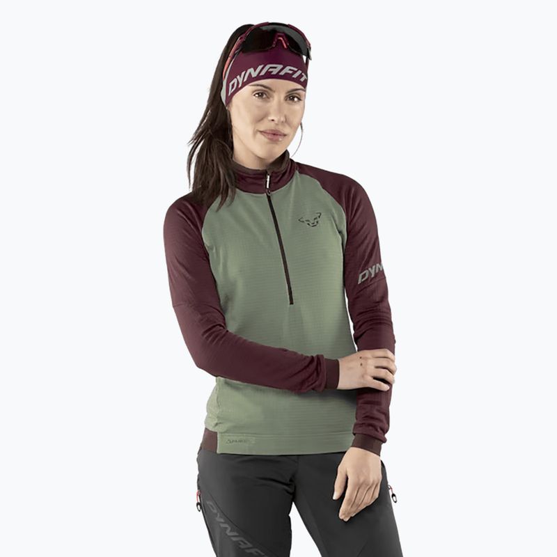 Sweatshirt Hoodie Damen DYNAFIT Speed PTC 1/2 Zip port royal