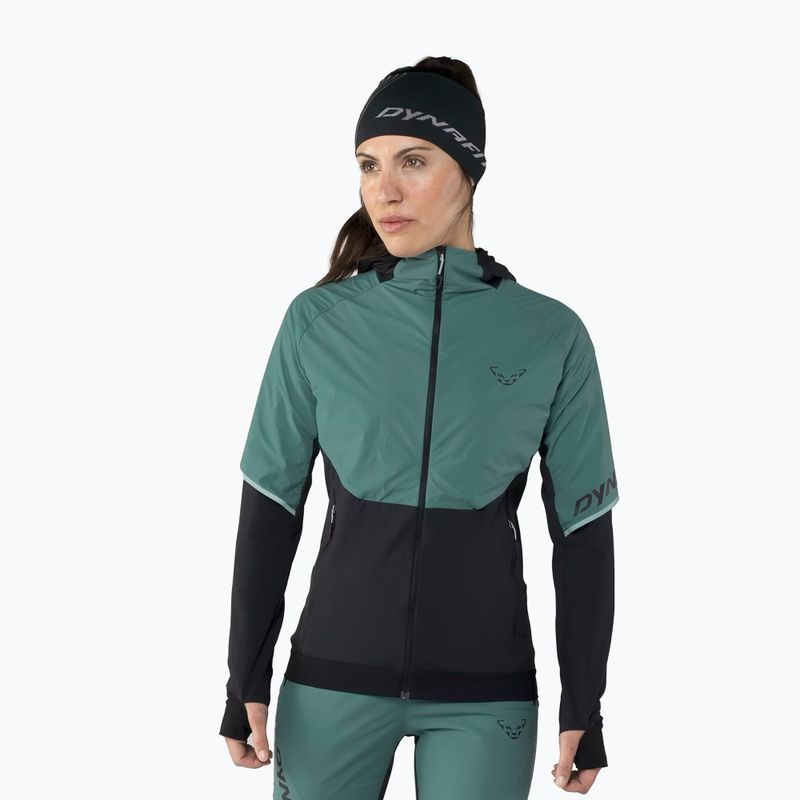 Laufjacke Damen DYNAFIT Alpine Hybrid atlantic