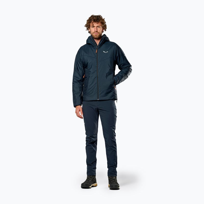 Herren gefütterte Jacke Salewa Puez Catinaccio 2 TWR HD navy blazer 2