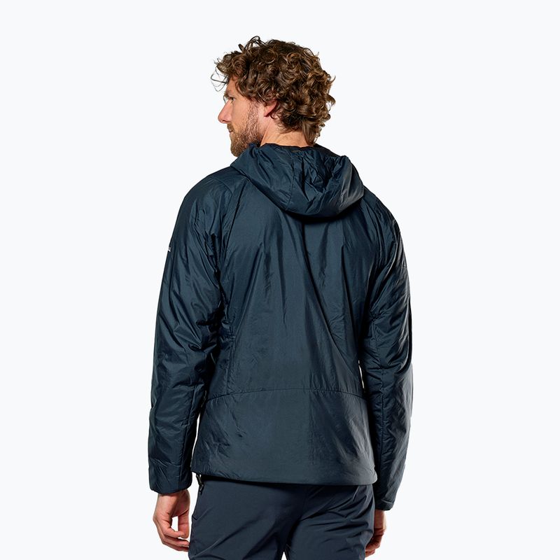 Herren gefütterte Jacke Salewa Puez Catinaccio 2 TWR HD navy blazer 3