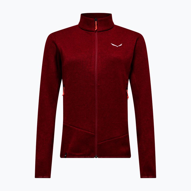 Damen-Trekking-Sweatshirt Salewa Puez Rocca Pl syrah 6