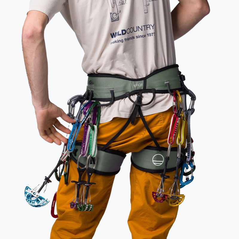 Wild Country Session 2.0 Herren Klettergurt Sumpf 9