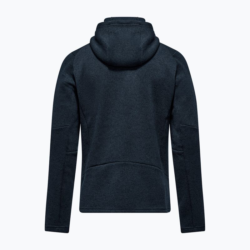 Herren-Trekking-Fleece Salewa Puez Rocca Polarlite Hood navy blazer 6