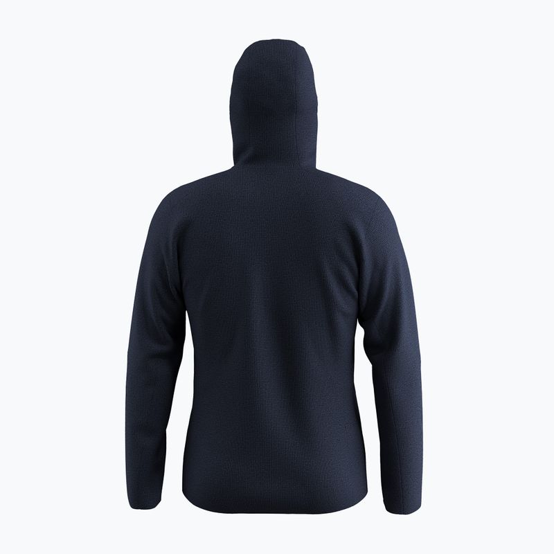 Herren-Trekking-Fleece Salewa Puez Rocca Polarlite Hood navy blazer 7