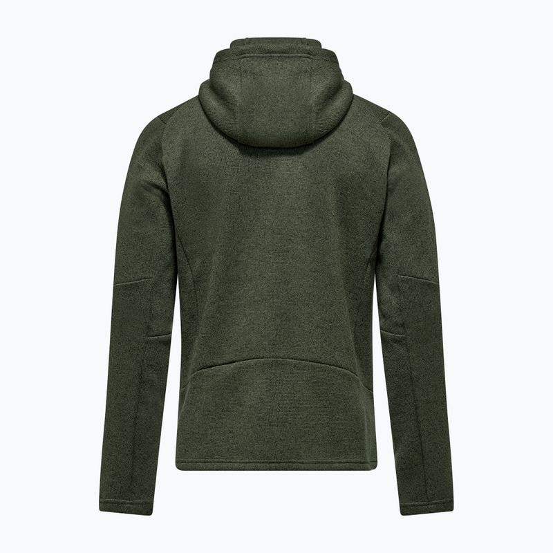 Herren-Trekking-Fleecejacke Salewa Puez Rocca Polarlite Hood dark olive 6
