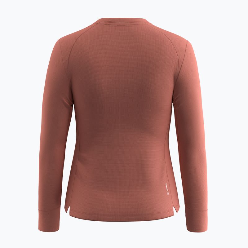 Trekking Longsleeve Damen SaLinks Puez Dry etruscan red 2