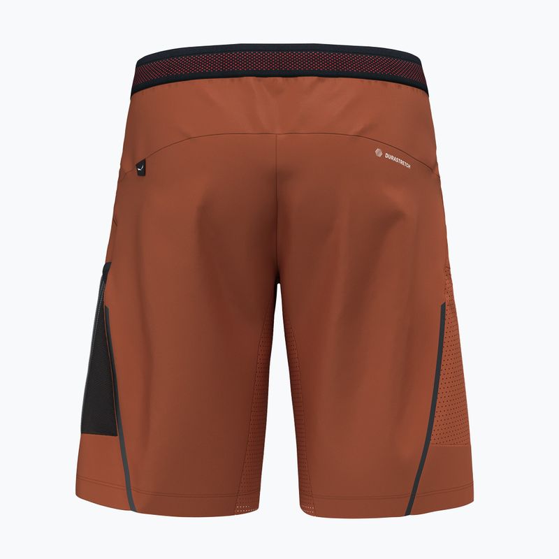 Herren-Trekking-Shorts Salewa Pedroc 3 DST Cargo bombay braun/0910 2