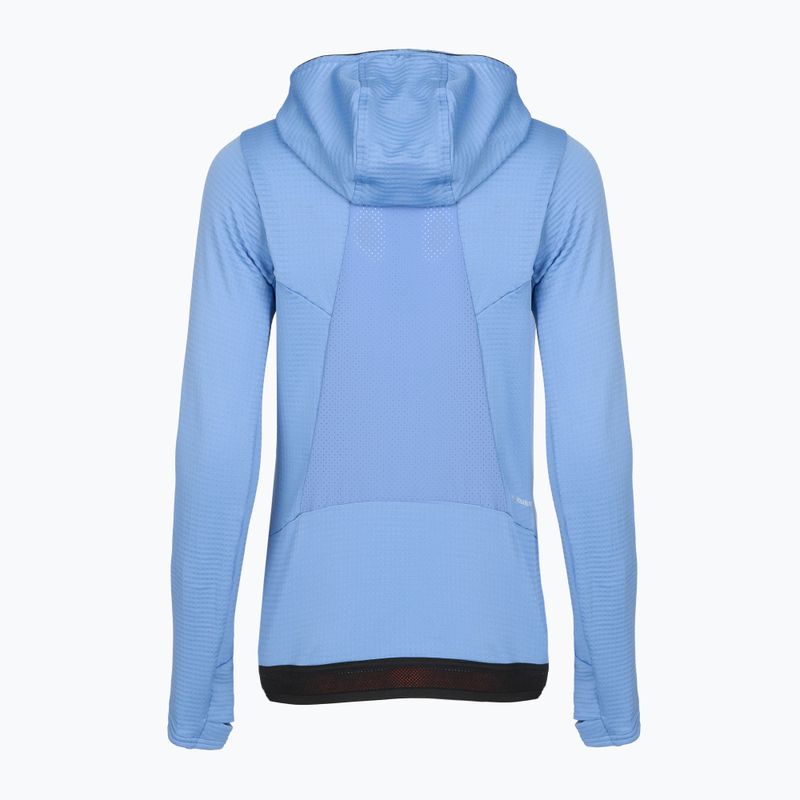 Damen-Trekking-Fleecejacke Salewa Pedroc PL Hooded morning blue 2