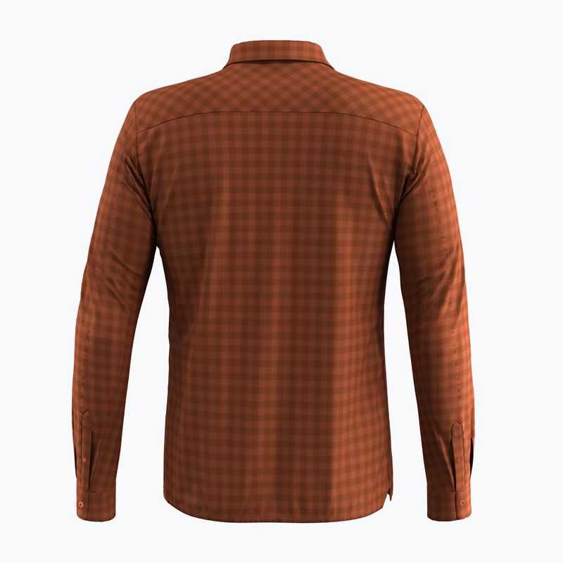 Herren Salewa Puez Dry L/S Hemd bombay braun 2