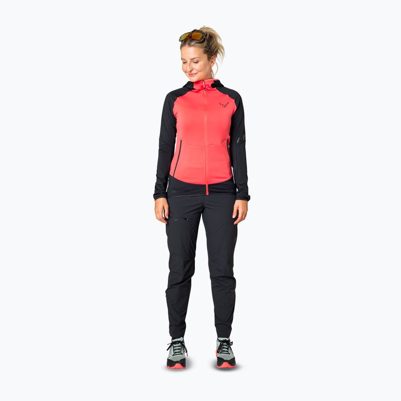 Damen-Trekkingpullover DYNAFIT Transalper Light Polartec Hoody black out cabana/6170 2