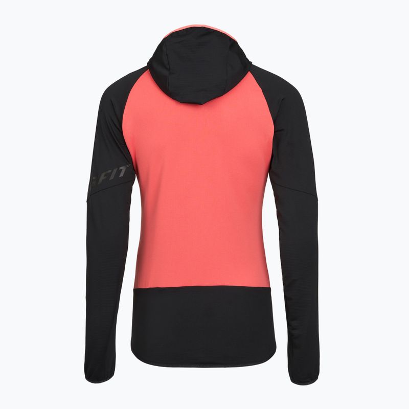 Damen-Trekkingpullover DYNAFIT Transalper Light Polartec Hoody black out cabana/6170 5