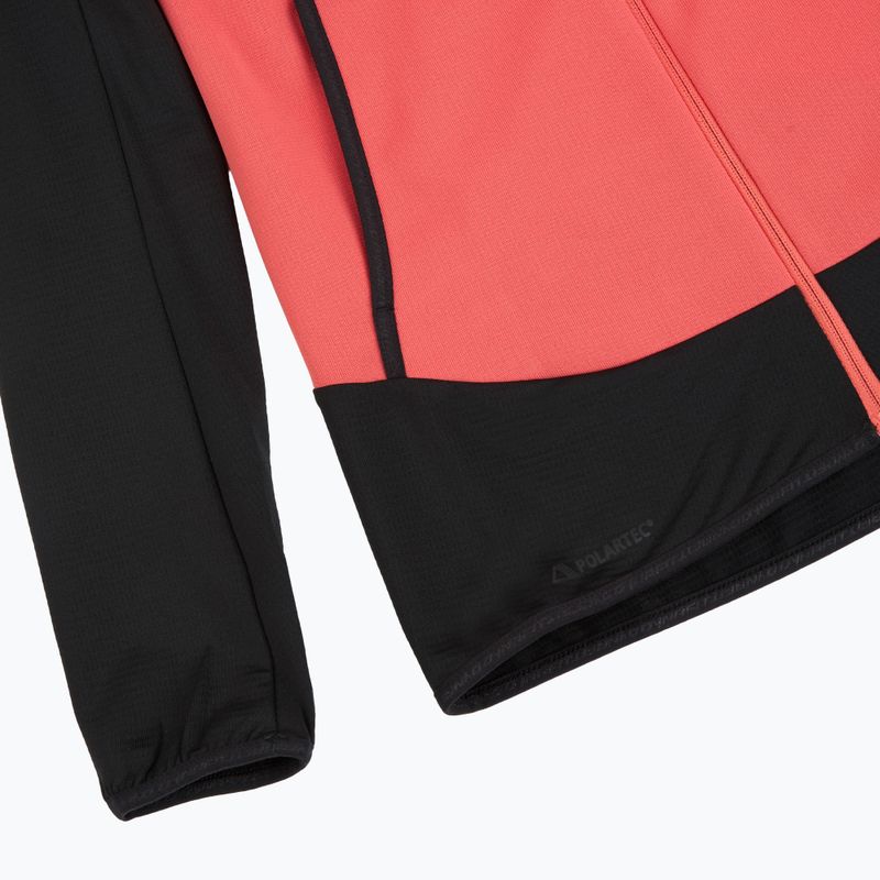 Damen-Trekkingpullover DYNAFIT Transalper Light Polartec Hoody black out cabana/6170 7