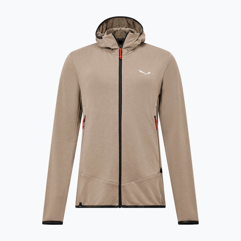 Salewa Damen Trekking Sweatshirt Agner Hemp 2 Hooded Treibsand 7