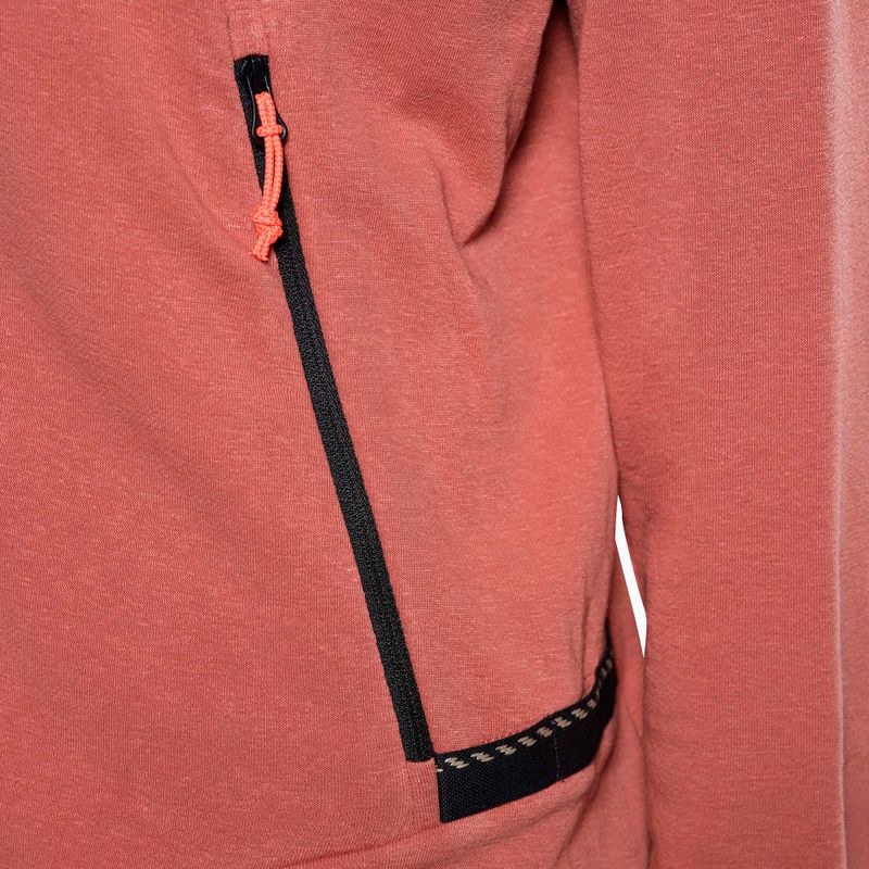 Salewa Frauen Trekking-Sweatshirt Agner Hanf 2 Hooded etruscan rot 5