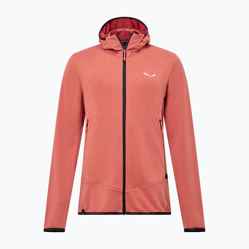 Salewa Frauen Trekking-Sweatshirt Agner Hanf 2 Hooded etruscan rot 7