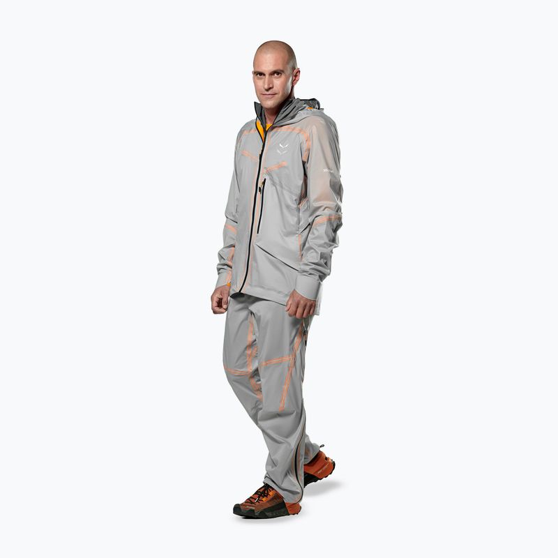 Herren-Regenjacke Salewa Nxt Ptx 3L alloy 2