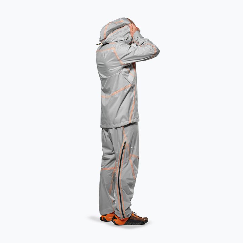 Herren-Regenjacke Salewa Nxt Ptx 3L alloy 3