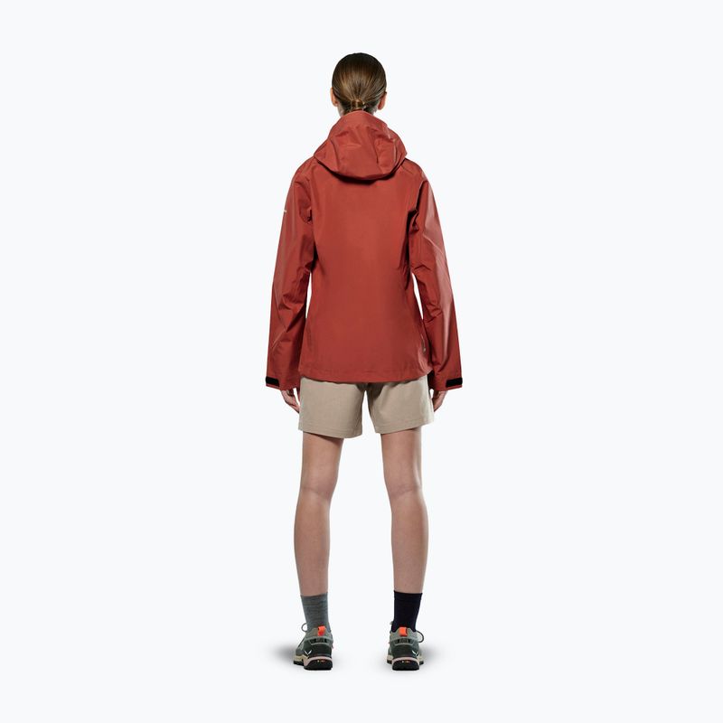 Damen-Regenjacke Salewa Puez GTX 3L Epe etruscan red 3