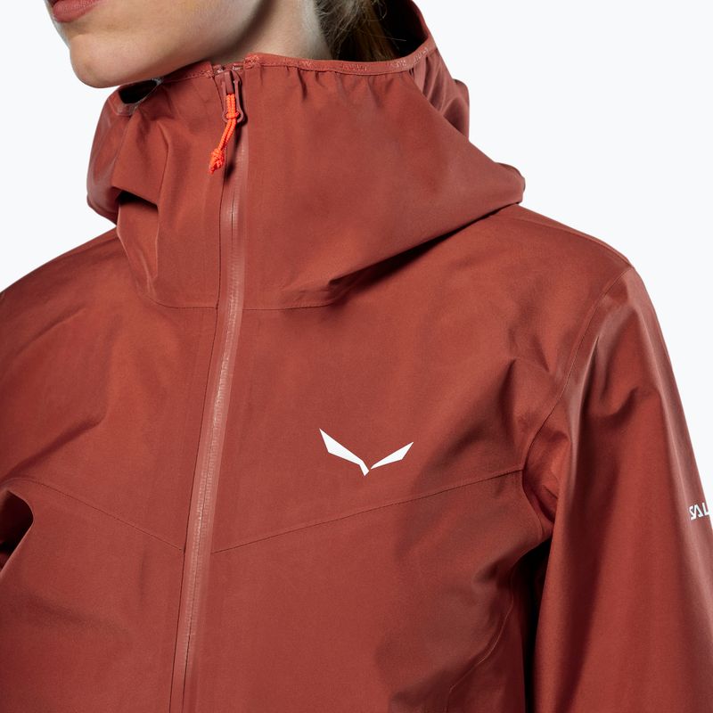 Damen-Regenjacke Salewa Puez GTX 3L Epe etruscan red 4