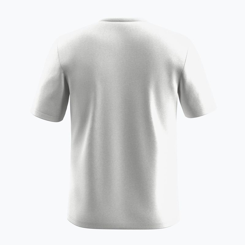 Herren Salewa Eagle Geometrisches T-shirt optisch weiß 2